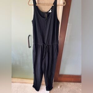 Caslon Black Sleeveless Jumpsuit